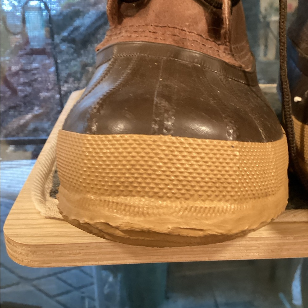 VTG woman’s Eddie Bauer and Sorrell Collab duck boots 7 RARE - Picture 5 of 8